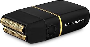Stylecraft Instinct Metal Double Foil Shaver W/In2 Vector Motor & Intuitive Torque Control (SC807) Black