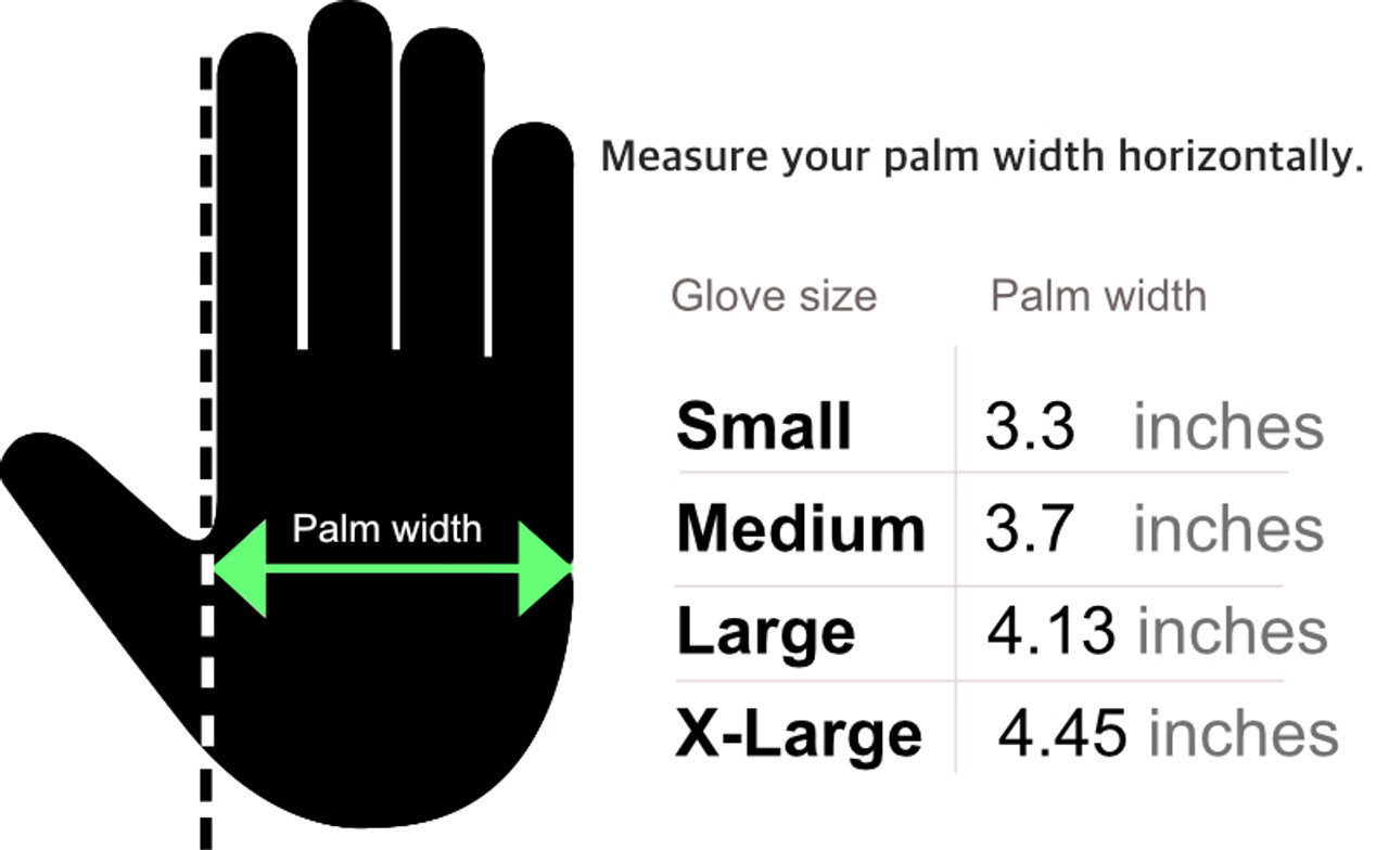 LEVEL 3 Powder Free Nitrile Gloves Latex Free 100 Pack