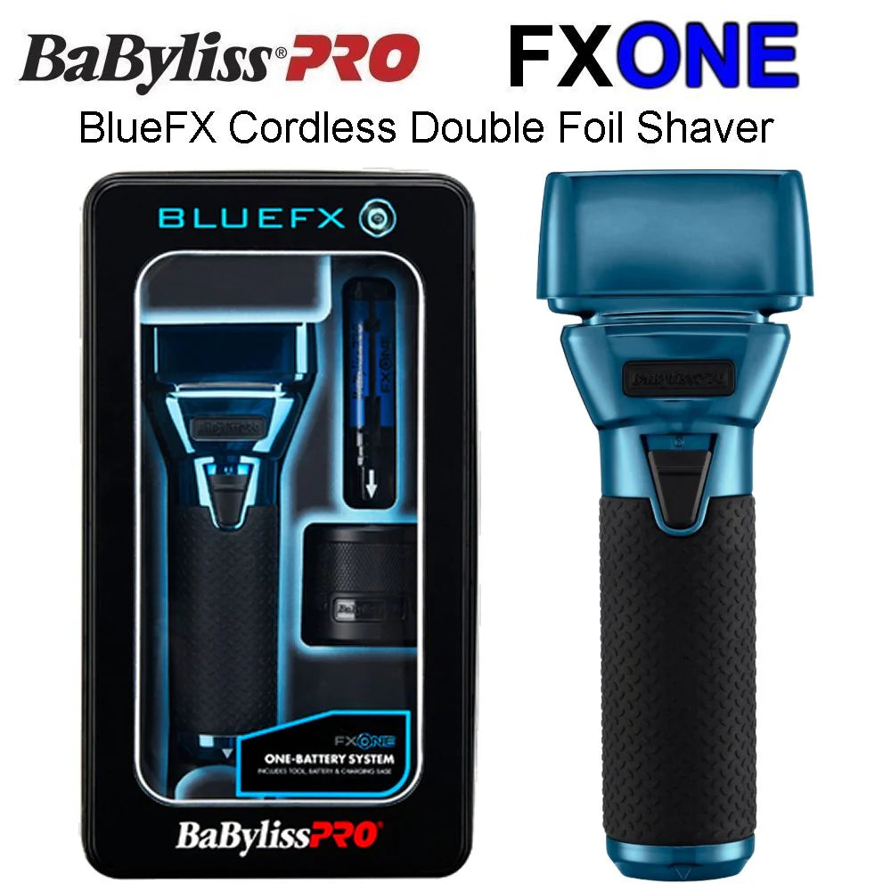 BabyBlissPRO Cordless Double Foil Shaver Blue FXONE